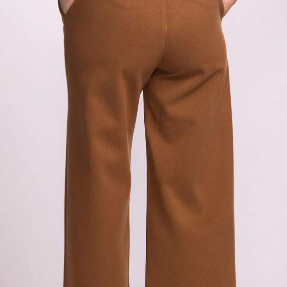 Pink Martini Nadia Brown Pants, XS - Picture 2 of 2